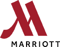 MarriottHotels-96h Red Marriott logo with an uppercase "M" and "Marriott" text on a white background.